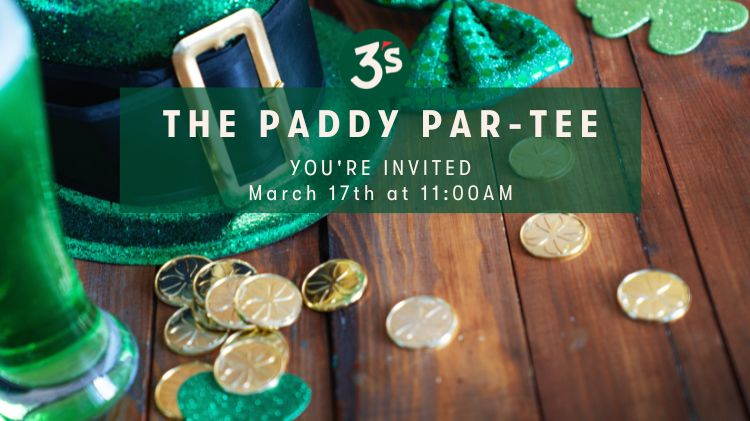 3's St. Paddys Day Event