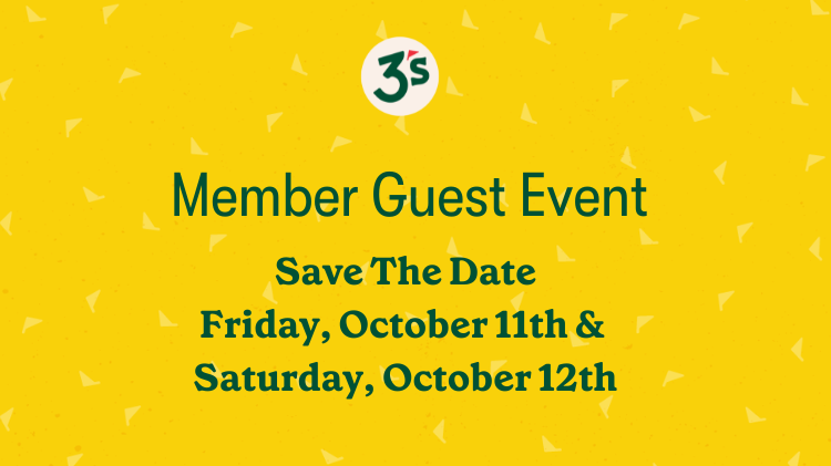Member Guest October 2024 - 2 Day event at 3's Greenville Golf and Grubhouse